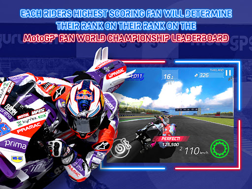 Feel the rush and excitement of high-speed MotoGP racing on your mobile device, where every turn and acceleration echoes the thrill of the track.