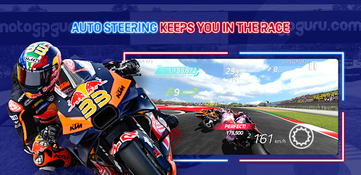 Feel the rush and excitement of high-speed MotoGP racing on your mobile device, where every turn and acceleration echoes the thrill of the track.