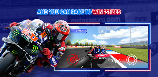 Feel the rush and excitement of high-speed MotoGP racing on your mobile device, where every turn and acceleration echoes the thrill of the track.