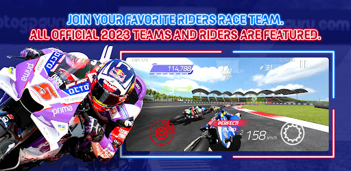 Feel the rush and excitement of high-speed MotoGP racing on your mobile device, where every turn and acceleration echoes the thrill of the track.