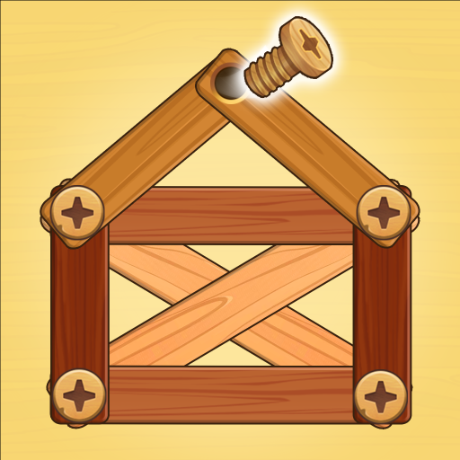 A captivating and challenging brain teaser, the Wood Puzzle Game draws players into its world of nuts and bolts, offering both simplicity and strategic complexity.