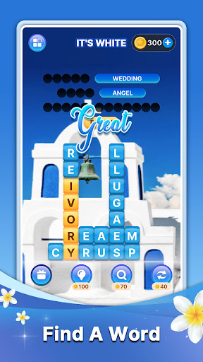 A calming and engaging word puzzle game experience, offering relaxation and mental stimulation.