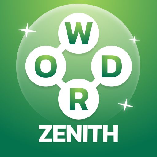 A player enjoying the Word Zenith Game, deeply engaged in solving a challenging word puzzle, reflecting concentration and excitement.