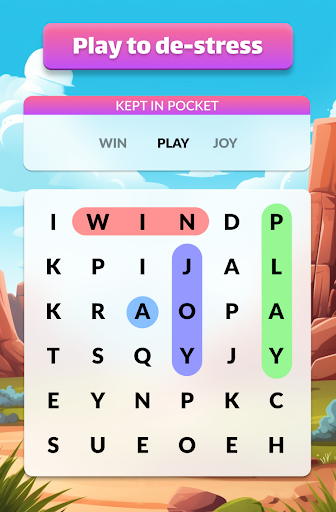 A joyful journey through a vibrant and challenging word puzzle game, brimming with excitement and mental stimulation.