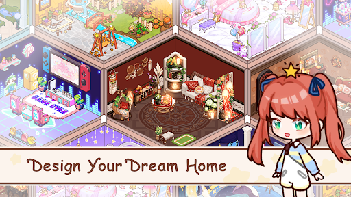 A vibrant and delightful exploration of creativity through design and makeover in the world of Yoyo Doll Home Design.