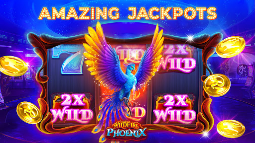 A thrilling casino experience with vibrant slot machines and exciting rewards.