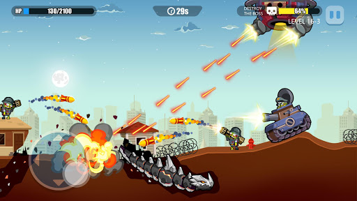 A thrilling scene from the Dragon Drill Game, capturing the excitement and vibrant graphics of this Android adventure.