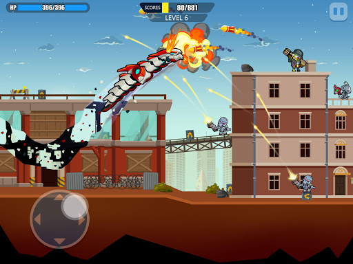 A thrilling scene from the Dragon Drill Game, capturing the excitement and vibrant graphics of this Android adventure.