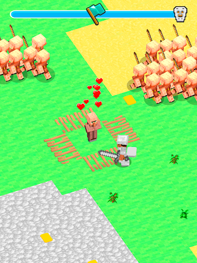 A thrilling battlefield scene from Craft Army Commander, depicting strategic warfare and teamwork.