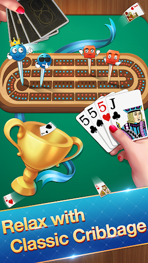 An engaging Cribbage game session with friends, capturing the excitement and strategic depth of classic card gameplay.