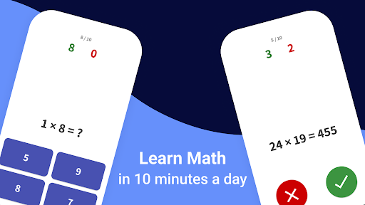 A child joyfully engaging with an educational app on a tablet, symbolizing the blend of learning and fun in mastering multiplication.