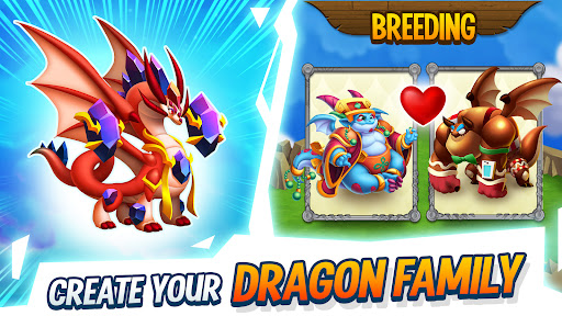 Dragon City: Embark on a mystical journey as a Dragon Master, breeding and battling unique dragons in a captivating world.