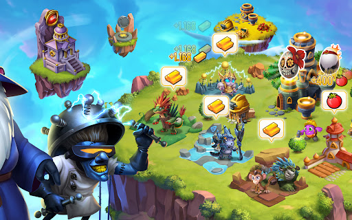 A vibrant depiction of mythical monsters in battle, symbolizing the strategic excitement of Monster Legends.