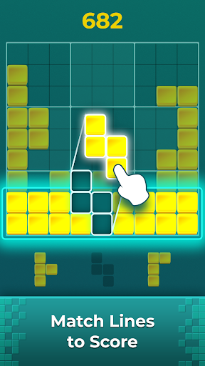 Excitement and challenge of solving a captivating block puzzle game