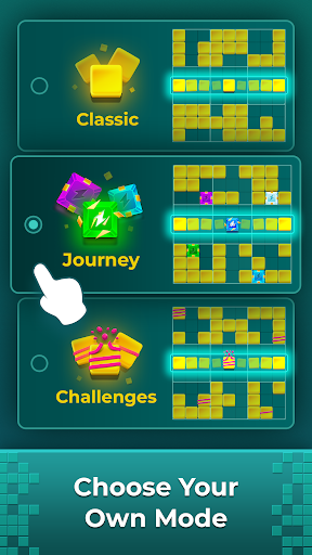 Excitement and challenge of solving a captivating block puzzle game