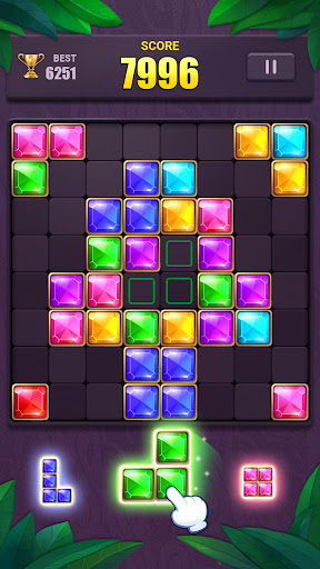 A captivating and vibrant jewel block puzzle game filled with strategic fun and mental exercise.