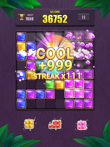 A captivating and vibrant jewel block puzzle game filled with strategic fun and mental exercise.