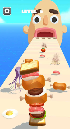 A vibrant and playful journey through a world of sandwiches, filled with excitement and challenges.