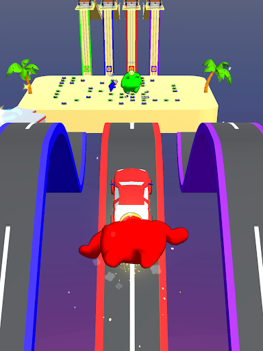 A thrilling race game with a unique plug-headed character navigating through vibrant and challenging obstacles, promising endless fun and excitement.