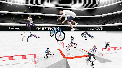 Excitement and thrill in BMX Space game, capturing the essence of BMX adventures and virtual park challenges.