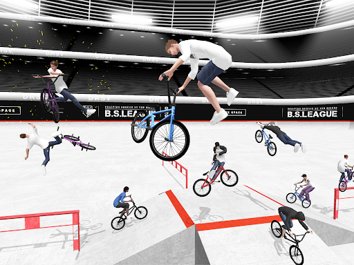 Excitement and thrill in BMX Space game, capturing the essence of BMX adventures and virtual park challenges.