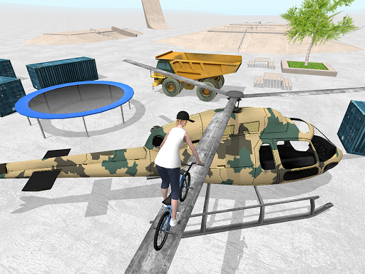 Excitement and thrill in BMX Space game, capturing the essence of BMX adventures and virtual park challenges.