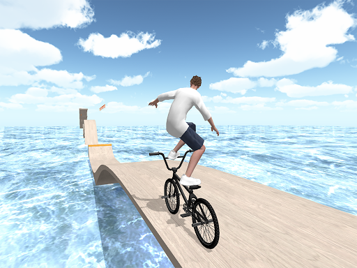 Excitement and thrill in BMX Space game, capturing the essence of BMX adventures and virtual park challenges.