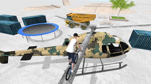 Excitement and thrill in BMX Space game, capturing the essence of BMX adventures and virtual park challenges.