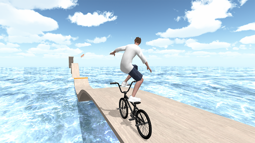 Excitement and thrill in BMX Space game, capturing the essence of BMX adventures and virtual park challenges.