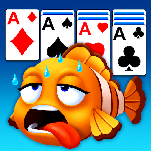 A serene and engaging Klondike Solitaire game being played on an Android device, symbolizing relaxation and mental challenge.