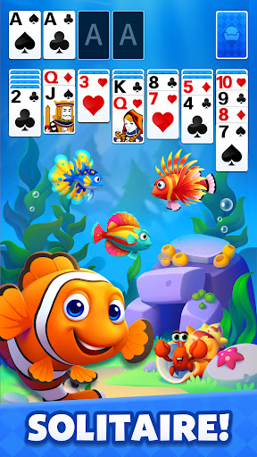 A magical and adventurous solitaire card game journey capturing excitement and mystery.