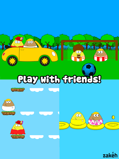 A colorful and cheerful depiction of a virtual pet, symbolizing fun and companionship in the digital age.