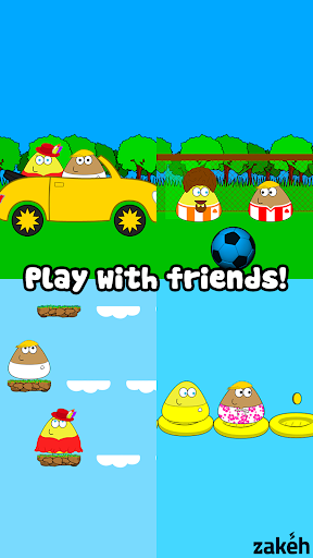 A colorful and cheerful depiction of a virtual pet, symbolizing fun and companionship in the digital age.