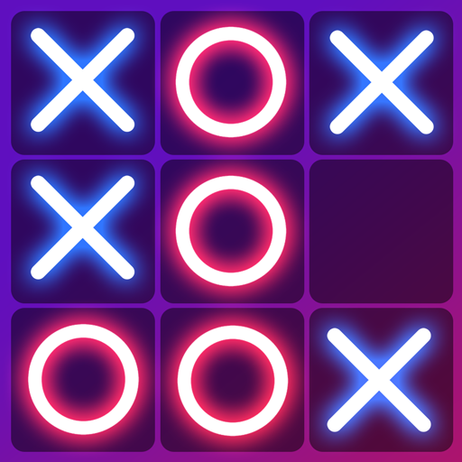 A nostalgic moment capturing the joy and strategy of playing the Tic Tac Toe game, evoking feelings of childhood fun and timeless appeal.