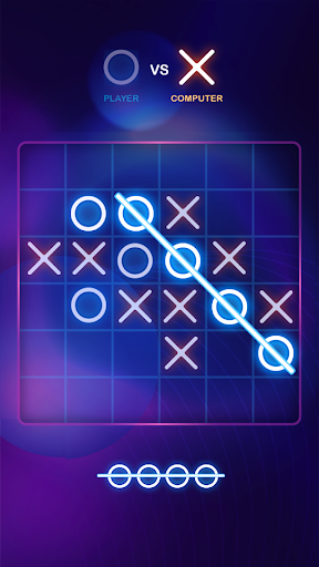 A nostalgic moment capturing the joy and strategy of playing the Tic Tac Toe game, evoking feelings of childhood fun and timeless appeal.