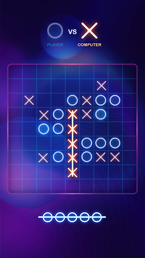 A nostalgic moment capturing the joy and strategy of playing the Tic Tac Toe game, evoking feelings of childhood fun and timeless appeal.