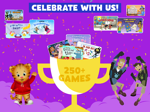 A child joyfully engaged in learning through the PBS Kids Games App, symbolizing the fun and educational experience offered by the app.