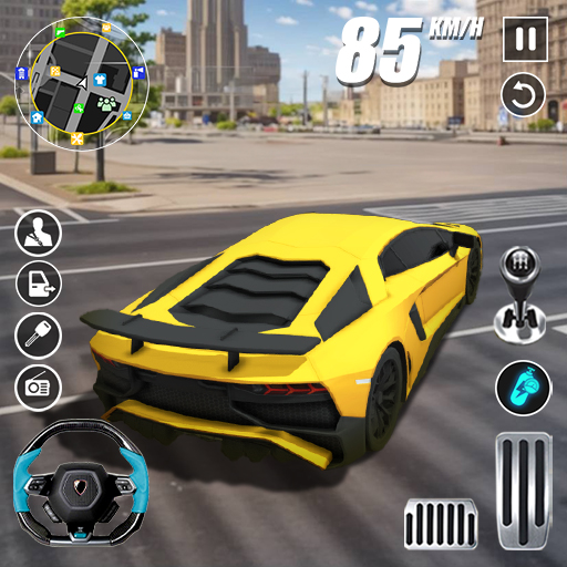 Feel the thrill of the open road and the rush of the city lights as you race through the bustling streets in Real Car Driving: Traffic City Race 3D Open World.