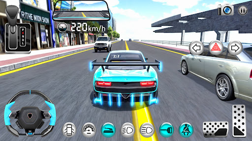 Feel the thrill of the open road and the rush of the city lights as you race through the bustling streets in Real Car Driving: Traffic City Race 3D Open World.