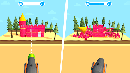 An exciting scene from the Slingshot Building Destroy Game showcasing vibrant graphics and thrilling gameplay, capturing the essence of fun and adventure.