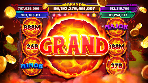 Excitement and thrill of playing casino slot games on a mobile device.