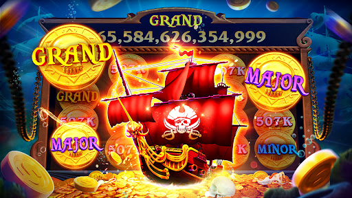 Excitement and thrill of playing casino slot games on a mobile device.