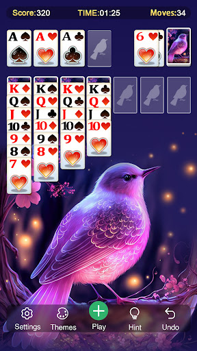 A player enjoying a moment of peace and focus while engaging with the Solitaire Classic Card Game, illustrating the timeless appeal and mental challenge of the beloved card game.