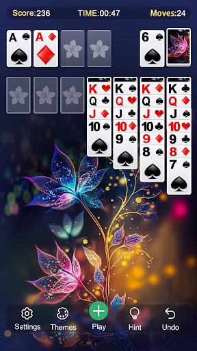 A player enjoying a moment of peace and focus while engaging with the Solitaire Classic Card Game, illustrating the timeless appeal and mental challenge of the beloved card game.