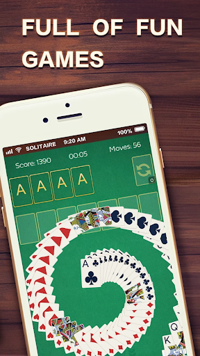 A nostalgic journey through the world of Solitaire, capturing the joy and challenge of the classic Klondike card game.