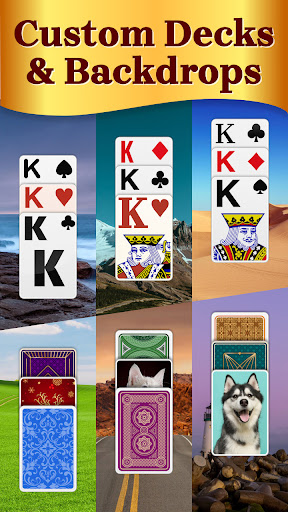 A nostalgic and engaging experience of playing Klondike Solitaire, evoking memories of classic card games and endless fun.