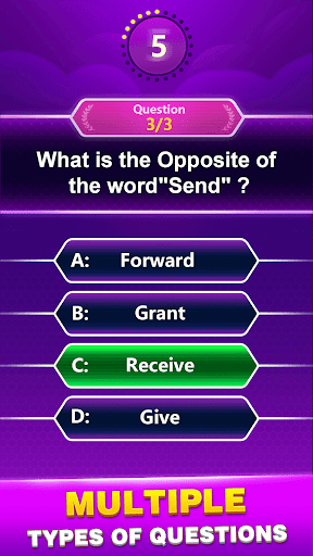 A joyful learner exploring a vibrant world of words and puzzles, symbolizing the fun and excitement of improving vocabulary through the Spelling Quiz app.