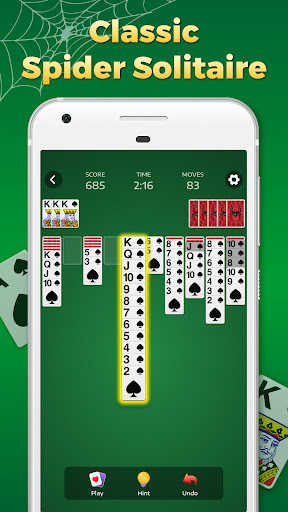 A cozy evening spent playing Spider Solitaire on a smartphone, embodying relaxation and strategic thinking.