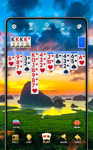 A serene moment of enjoyment while playing Spider Solitaire, capturing the essence of relaxation and mental engagement.