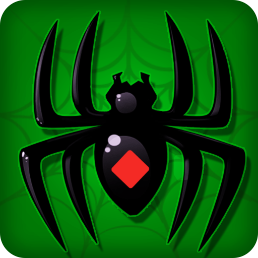 A serene and engaging atmosphere of Spider Solitaire, evoking nostalgia and concentration.